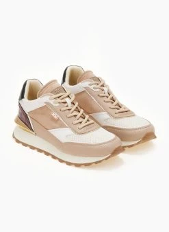 Xti Footwear Sneakers με χρυσή λεπτομέρεια Xti 140314 - Μπεζ -The Fashion Project κατάστημα sneakers me xrusi leptomereia sti sola xti 140314 106392 ht3a