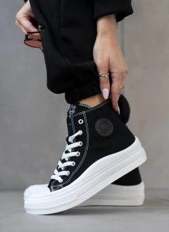 Xti Footwear Sneakers μποτάκια πάνινα Refresh 170676 - Μαύρο