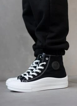 Xti Footwear Sneakers μποτάκια πάνινα Refresh 170676 - Μαύρο -The Fashion Project κατάστημα sneakers mpotakia panina refresh 170676 110417 pj2i