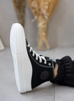 Xti Footwear Sneakers μποτάκια πάνινα Refresh 170676 - Μαύρο -The Fashion Project κατάστημα sneakers mpotakia panina refresh 170676 110417 xb2v