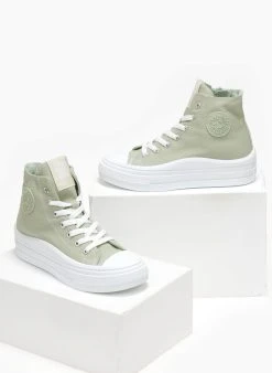 Xti Footwear Sneakers μποτάκια πάνινα Refresh 170676 - Βεραμάν -The Fashion Project κατάστημα sneakers mpotakia panina refresh 170676 110418 9lmo