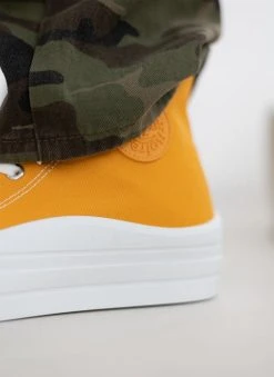 Xti Footwear Sneakers μποτάκια πάνινα Refresh 170676 - Μουσταρδί -The Fashion Project κατάστημα sneakers mpotakia panina refresh 170676 110419 otk6