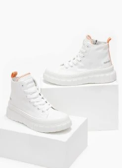 Sneakers μποτάκια πάνινα Refresh 170791 - Λευκό -The Fashion Project κατάστημα sneakers mpotakia panina refresh 170791 110293 8i5p