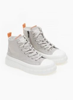 Sneakers μποτάκια πάνινα Refresh 170791 - Γκρι -The Fashion Project κατάστημα sneakers mpotakia panina refresh 170791 110294 jpcy