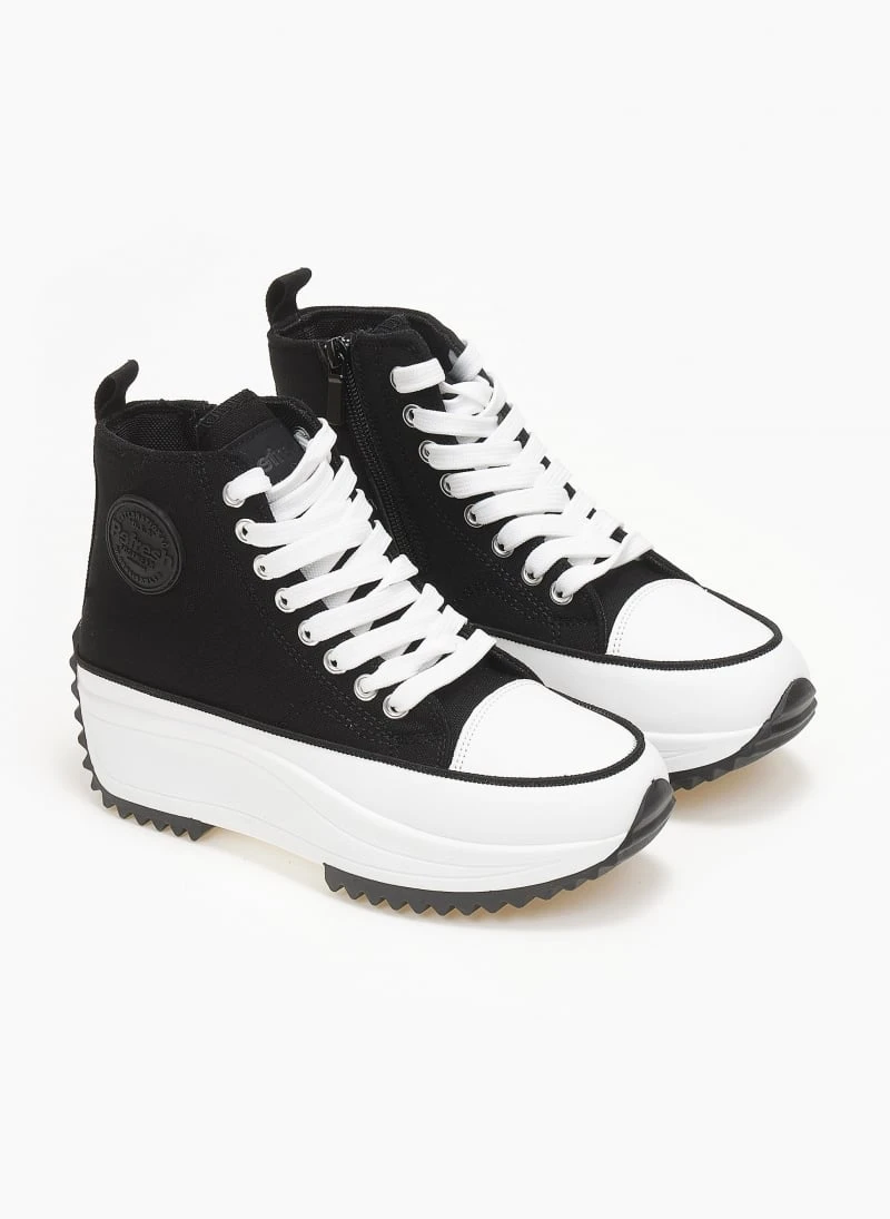 Sneakers μποτάκια πάνινα Refresh 170846 - Μαύρο 4 Sneakers μποτάκια πάνινα Refresh 170846 - Μαύρο - Image 4