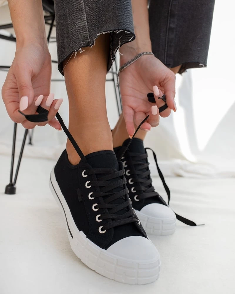 The Fashion Project Sneakers πάνινα - Μαύρο 7 The Fashion Project Sneakers πάνινα - Μαύρο - Image 7