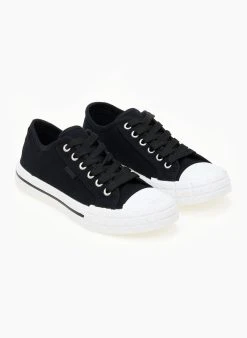 The Fashion Project Sneakers πάνινα - Μαύρο 9 The Fashion Project Sneakers πάνινα - Μαύρο -The Fashion Project κατάστημα sneakers panina 99865 dynu