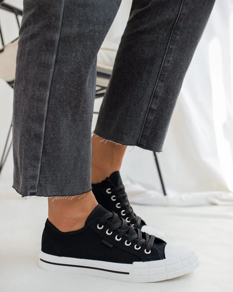 The Fashion Project Sneakers πάνινα - Μαύρο 1 The Fashion Project Sneakers πάνινα - Μαύρο