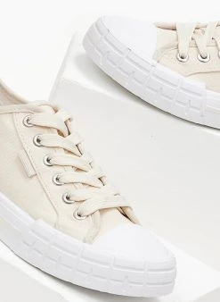 The Fashion Project Sneakers πάνινα - Μπεζ 9 The Fashion Project Sneakers πάνινα - Μπεζ -The Fashion Project κατάστημα sneakers panina 99866 cod9