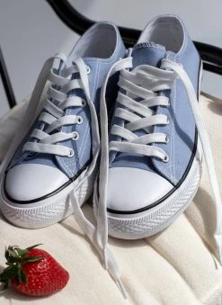 The Fashion Project Sneakers πάνινα Basic με κορδόνια - Γαλάζιο 13 The Fashion Project Sneakers πάνινα Basic με κορδόνια - Γαλάζιο -The Fashion Project κατάστημα sneakers panina basic me kordonia 100862 azs4