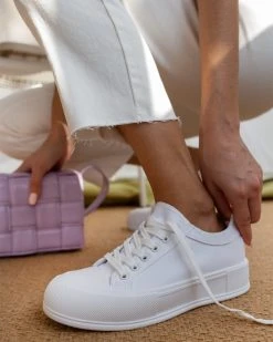 The Fashion Project Sneakers πάνινα με διπλή σόλα - Λευκό 10 The Fashion Project Sneakers πάνινα με διπλή σόλα - Λευκό -The Fashion Project κατάστημα sneakers panina me dipli sola 99915 gt6f