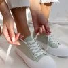 The Fashion Project Sneakers πάνινα με διπλή σόλα - Βεραμάν