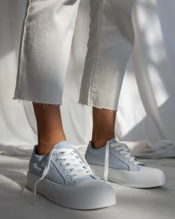 The Fashion Project Sneakers πάνινα με διπλή σόλα - Γαλάζιο