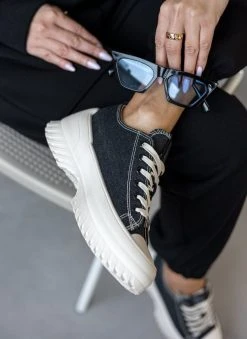 Sneakers πάνινα Refresh 170802 - Μαύρο -The Fashion Project κατάστημα sneakers panina refresh 170802 110340 vxrl