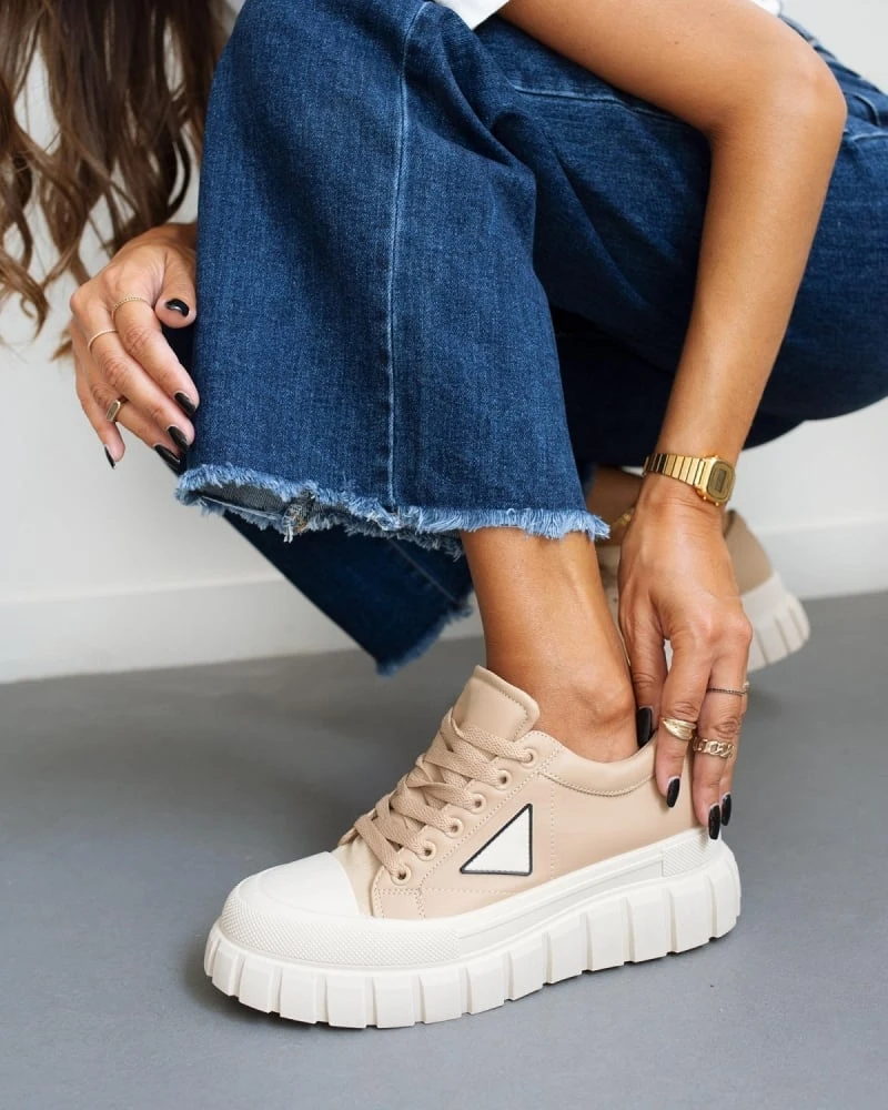 The Fashion Project Sneakers σε συνδυασμούς χρωμάτων - Πούρο 2 The Fashion Project Sneakers σε συνδυασμούς χρωμάτων - Πούρο - Image 2