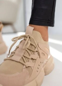 The Fashion Project Sneakers Slip On με Chunky σόλα - Πούρο -The Fashion Project κατάστημα sneakers slip on me chunky sola 106065 kb1e