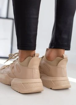 The Fashion Project Sneakers Slip On με Chunky σόλα - Πούρο -The Fashion Project κατάστημα sneakers slip on me chunky sola 106065 ko8g