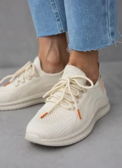 Sneakers Slip On με κορδόνια Refresh 170636 - Μπεζ