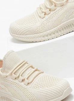 Sneakers Slip On με κορδόνια Refresh 170636 - Μπεζ 9 Sneakers Slip On με κορδόνια Refresh 170636 - Μπεζ -The Fashion Project κατάστημα sneakers slip on me kordonia refresh 170636 110325 k46t