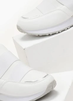 The Fashion Project Sneakers Slip On με λάστιχα - Λευκό 12 The Fashion Project Sneakers Slip On με λάστιχα - Λευκό -The Fashion Project κατάστημα sneakers slip on me lastixa 106049 53c7