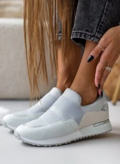 The Fashion Project Sneakers Slip On με λάστιχα - Γκρι