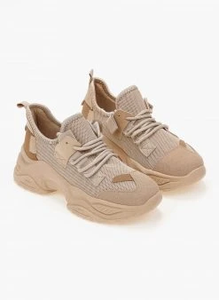 The Fashion Project Sneakers Slip On με Suede λεπτομέρειες - Πούρο -The Fashion Project κατάστημα sneakers slip on me suede leptomereies 102037 ib0z