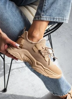 The Fashion Project Sneakers Slip On με Suede λεπτομέρειες - Πούρο