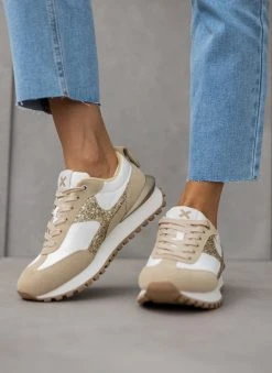 Xti Footwear Sneakers Suede με Glitter Xti 141027 - Μπεζ 13 Xti Footwear Sneakers Suede με Glitter Xti 141027 - Μπεζ -The Fashion Project κατάστημα sneakers suede me glitter xti 141027 110246 gmne