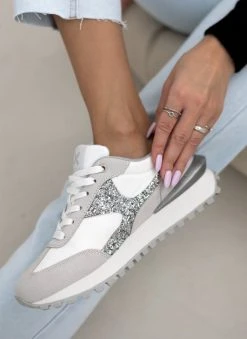 Xti Footwear Sneakers Suede με Glitter Xti 141027 - Γκρι 10 Xti Footwear Sneakers Suede με Glitter Xti 141027 - Γκρι -The Fashion Project κατάστημα sneakers suede me glitter xti 141027 110247 moo3