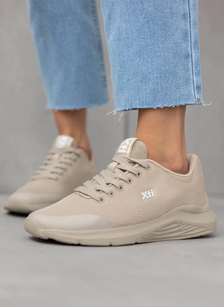 Xti Footwear Sneakers υφασμάτινα Xti 140729 - Μπεζ 1 Xti Footwear Sneakers υφασμάτινα Xti 140729 - Μπεζ