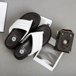 Flatforms καπιτονέ Tfp - Λευκό -The Fashion Project κατάστημα tfp slides me kapitone sxedio 93571 y04l