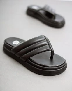 Flatforms καπιτονέ Tfp - Μαύρο