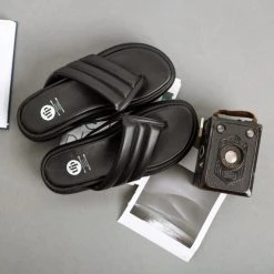 Flatforms καπιτονέ Tfp - Μαύρο -The Fashion Project κατάστημα tfp slides me kapitone sxedio 93572 kusu